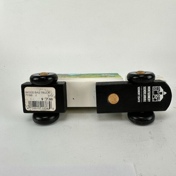 Montgomery Schoolhouse Miniature Wood Truck Advertising SAS Shoemakers USA - Picture 5 of 7